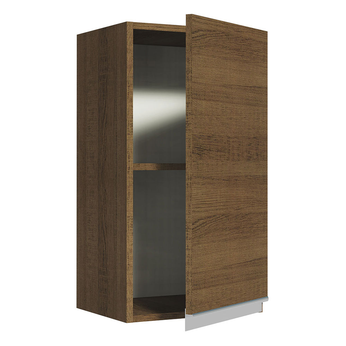 Mueble Superior de Cocina Glamy Marron 35x66cm con Un Entrepaño - MUEBLES SUPERIORES DE COCINA | Bylmo