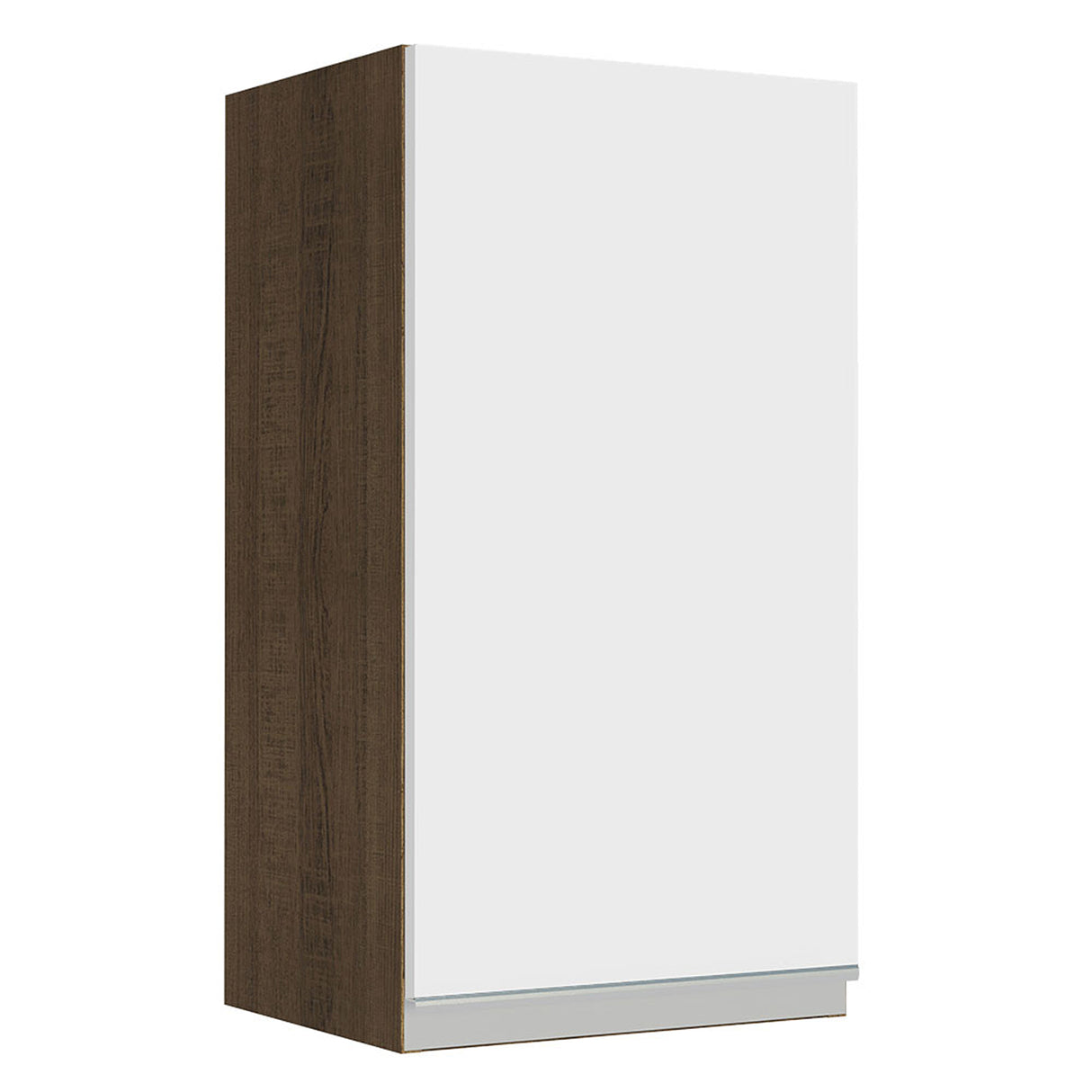 Mueble Superior de Cocina Glamy Marron y Blanco 35x66cm con Un Entrepaño - MUEBLES SUPERIORES DE COCINA | Bylmo