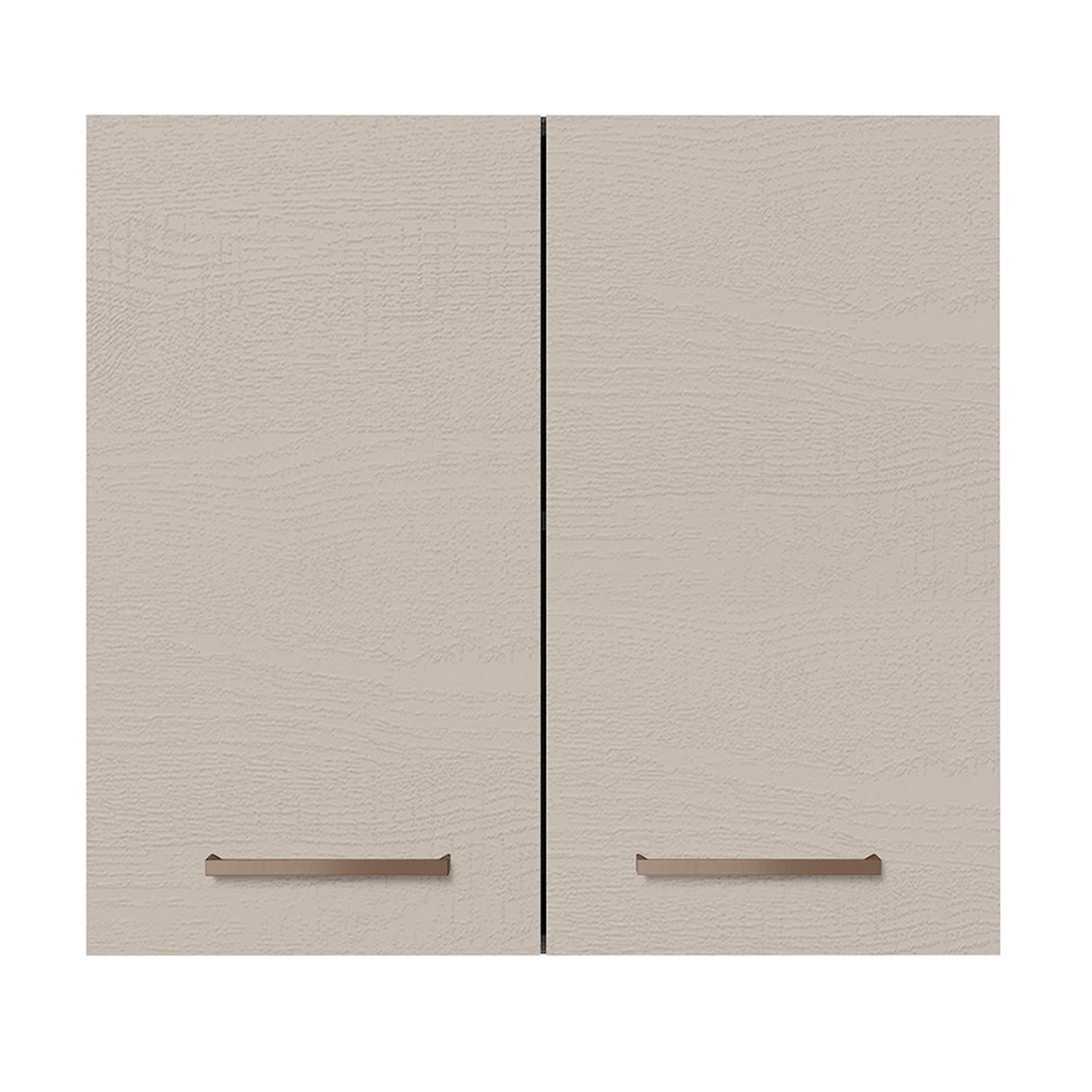 Mueble Superior de Cocina Agata Blanco y Crema 70x66cm con Un Entrepaño - MUEBLES SUPERIORES DE COCINA | Bylmo