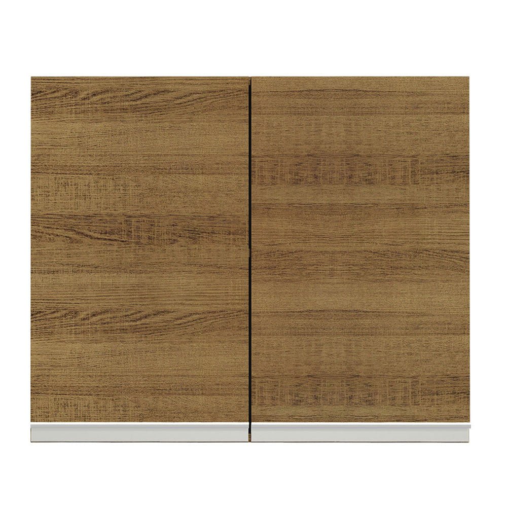 Mueble Superior de Cocina Glamy Marron 80x66cm con Un Entrepaño - MUEBLES SUPERIORES DE COCINA | Bylmo