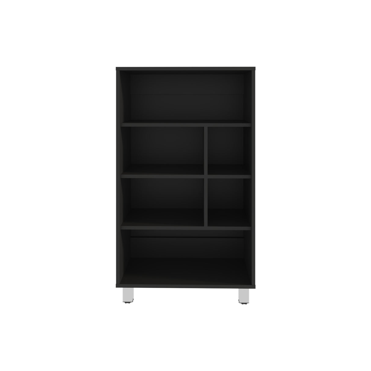 Biblioteca Bellagio Wengue 60x101cm Rectangular Con Seis Compartimientos - BIBLIOTECAS Y ESTANTERIAS | Bylmo