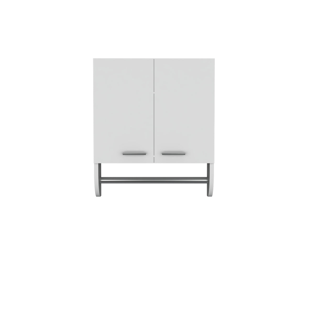 Gabinete de Baño Blanco 45x50cm Rectangular con Espejo y Un Entrepaño - GABINETES DE BANHO | Bylmo