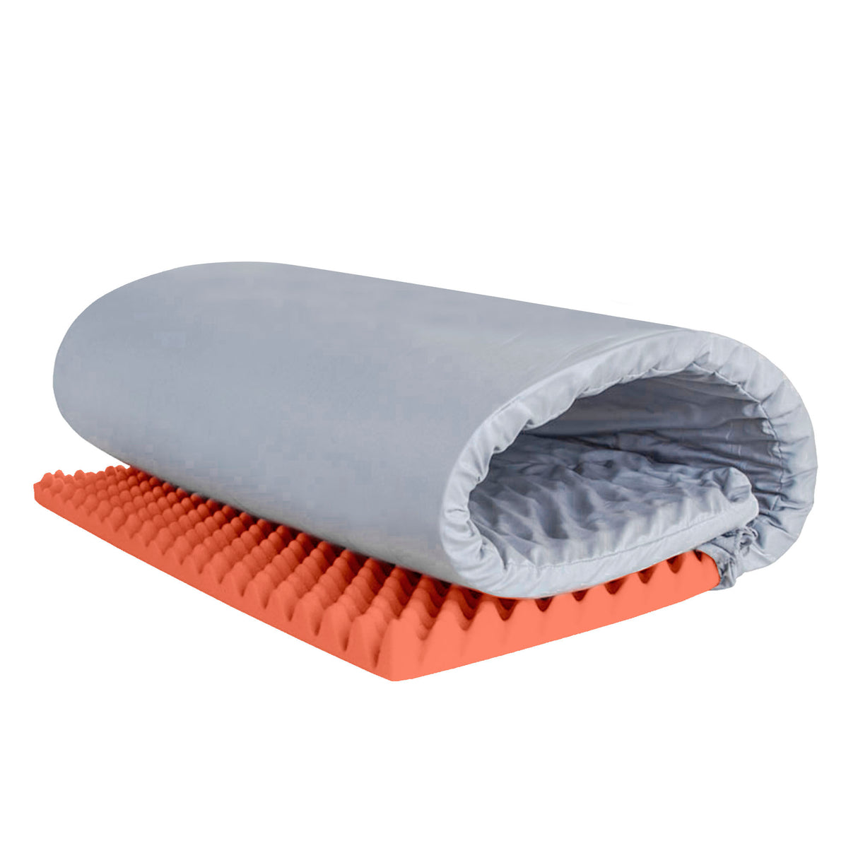 Colchoneta Antiescaras Gris Queen 160 X 190 Cm Firmeza Medio Firme - COLCHONES | Bylmo