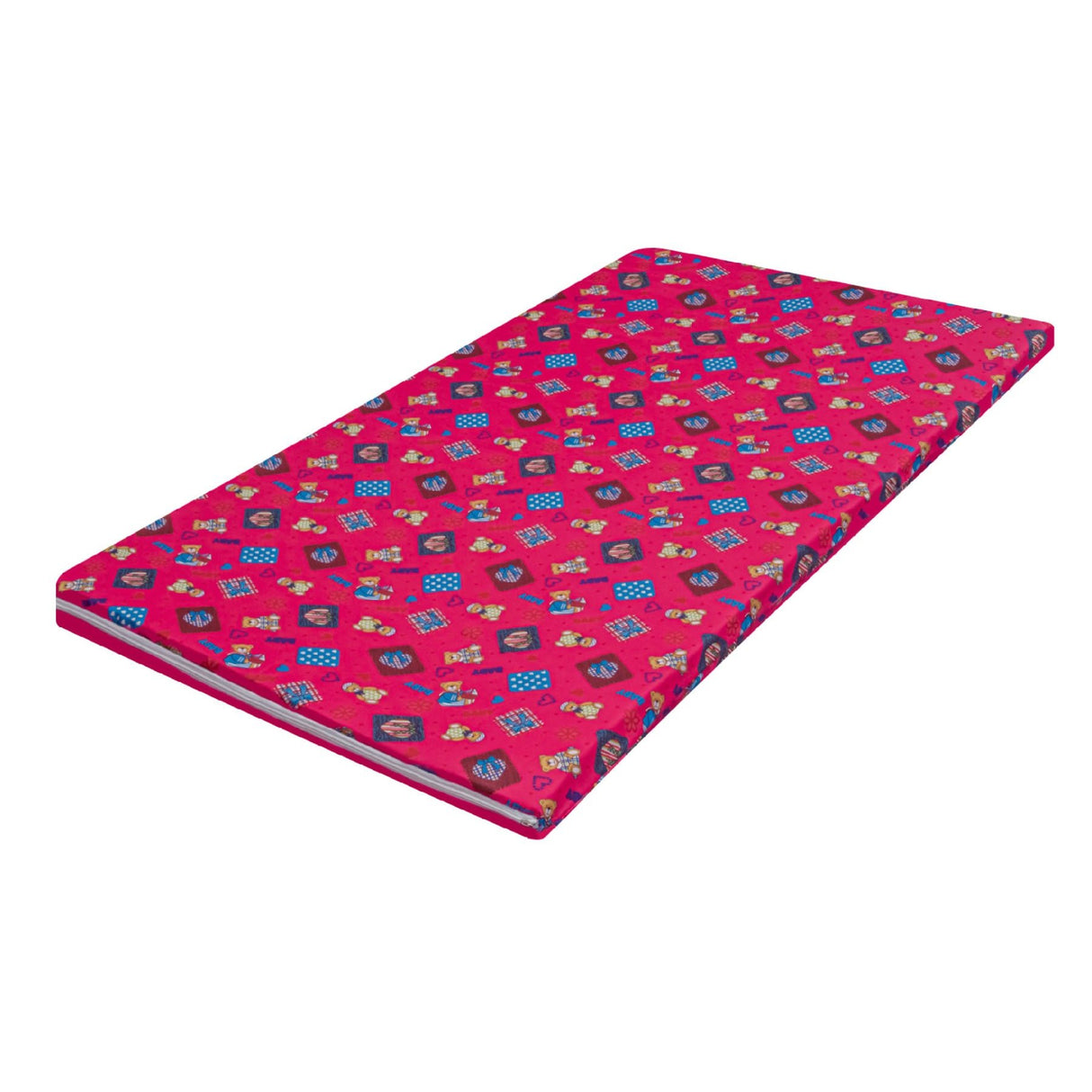 Colchoneta Osos Letras Rosa 70x130cm Para Bebés - COLCHONES | Bylmo