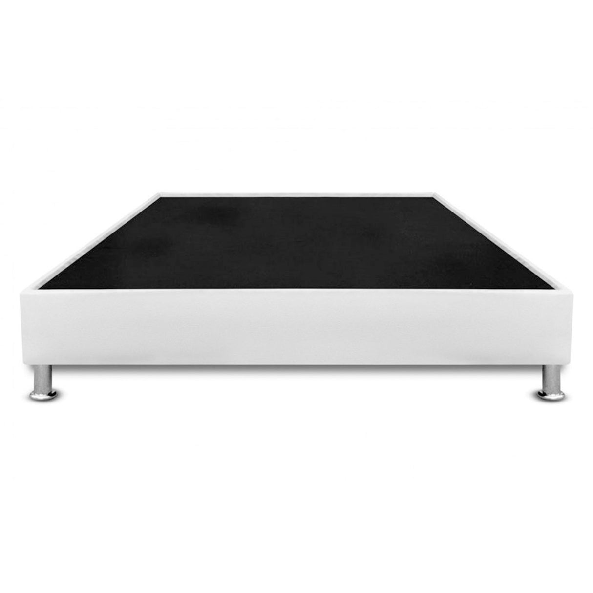 Base Cama Blanco 90x30Cm Para Cochón Sencillo 90 X 190 Cm Con Pestaña - CAMAS | Bylmo