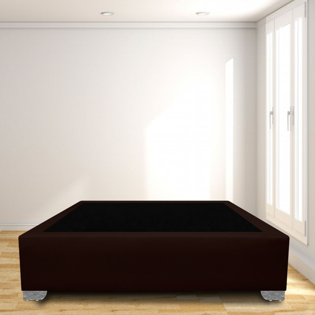 Base Cama Premium Cafe 100x40Cm Para Cochón Premium Sencillo 100 X 190 Cm - CAMAS | Bylmo