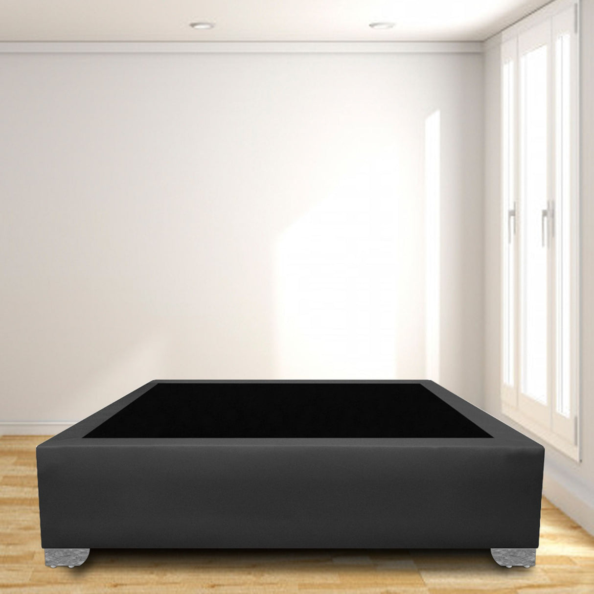 Base Cama Premium Gris 100x40Cm Para Cochón Premium Sencillo 100 X 190 Cm - CAMAS | Bylmo