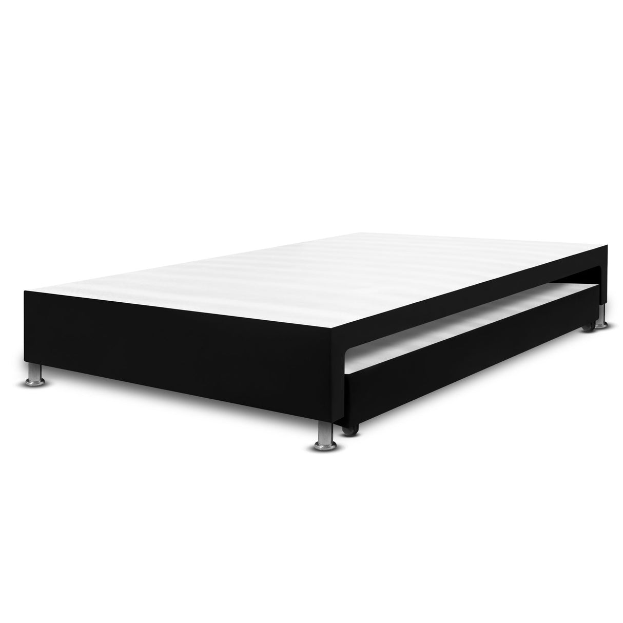 Cama Nido Duplex Negro 120x40Cm Para Cochón Semidoble 120 X 190 Cm - CAMAS | Bylmo
