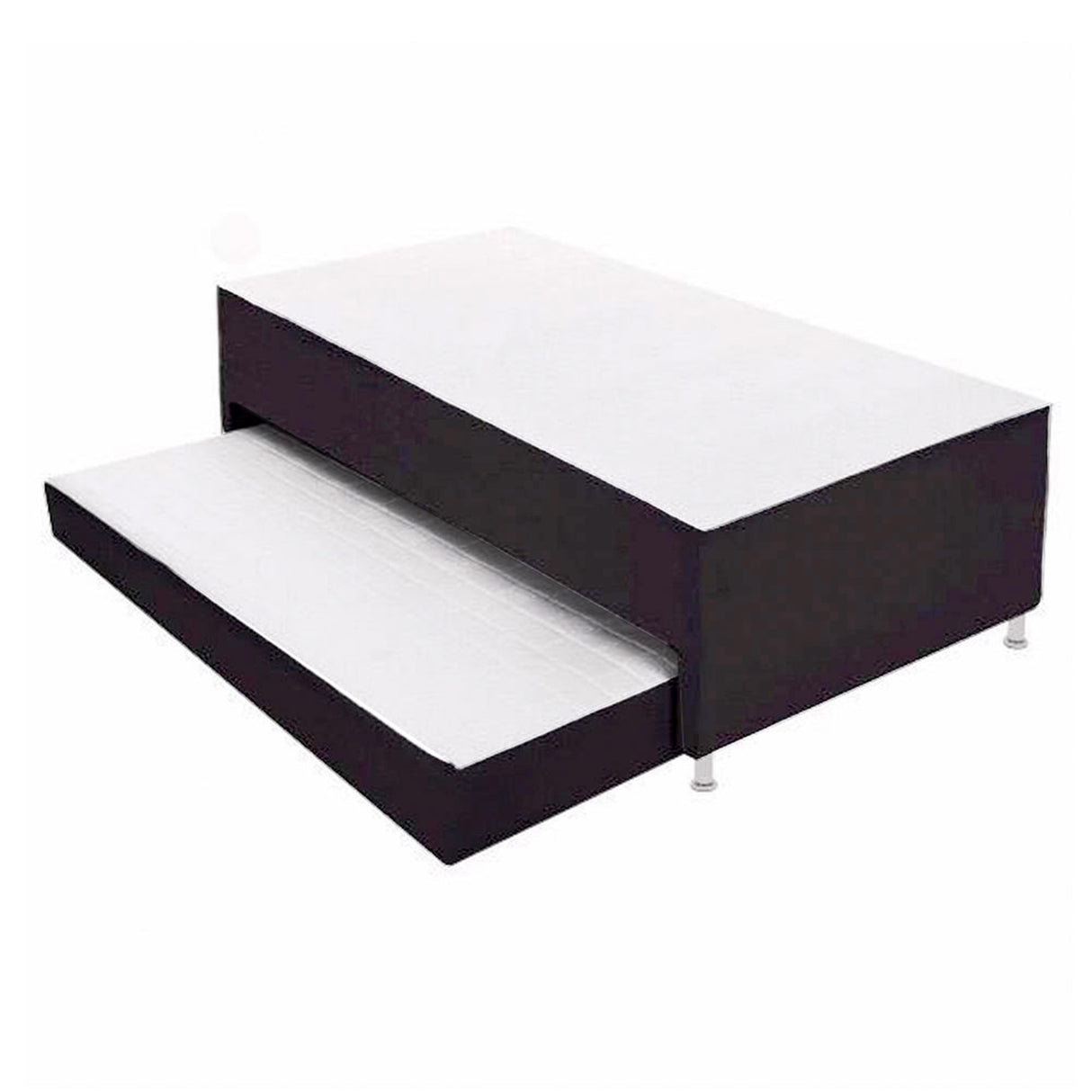 Cama Nido Duplex Gris 120x48Cm Para Cochón Semidoble 120 X 190 Cm con Colchones Incorporados - CAMAS | Bylmo