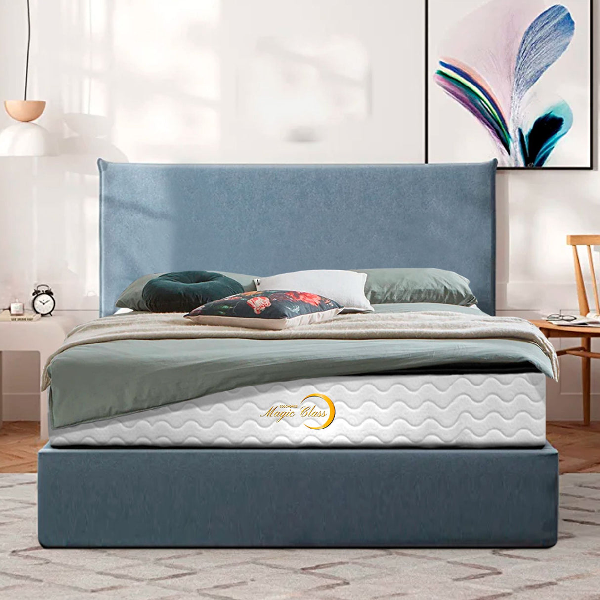 Colchón Verona Sencillo 100x190 Cm Ortopedico Doble Faz con Pillow Sencillo - COLCHONES | Bylmo