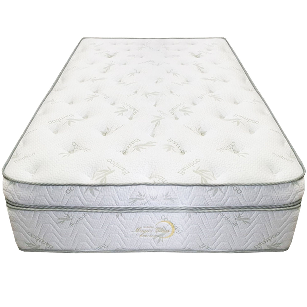 Colchón Bambú Doble 140x190 Cm Ortopedico con Pillow Sencillo - COLCHONES | Bylmo