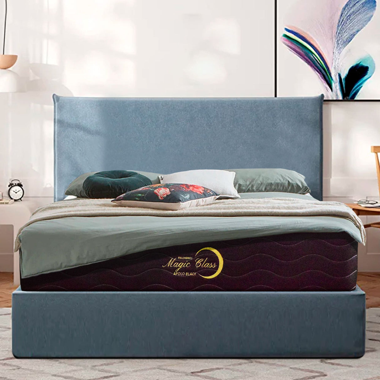 Colchón Apolo Black Sencillo 90x190 Cm Ortopedico Doble Faz con Pillow Doble - COLCHONES | Bylmo