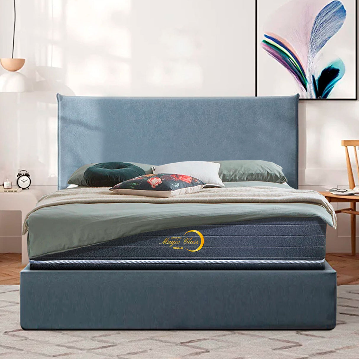 Colchón Horus Sencillo 100x190 Cm Ortopedico Doble Faz con Pillow Doble - COLCHONES | Bylmo