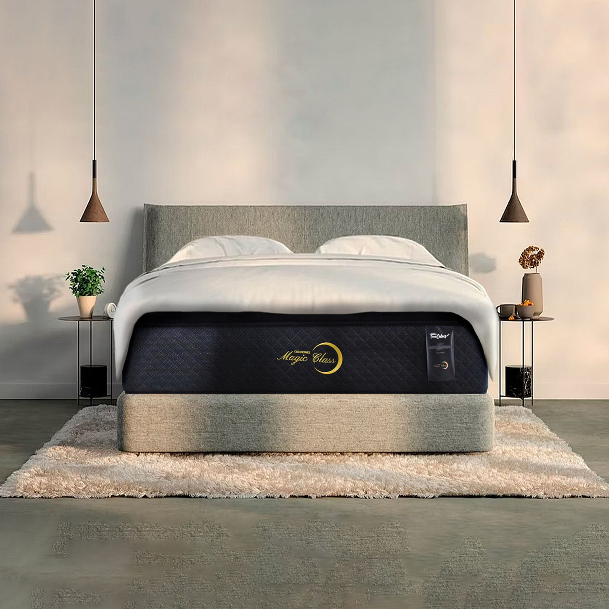 Colchón Andalucía Sencillo 90x190 Cm Ortopedico con Pillow Sencillo - COLCHONES | Bylmo