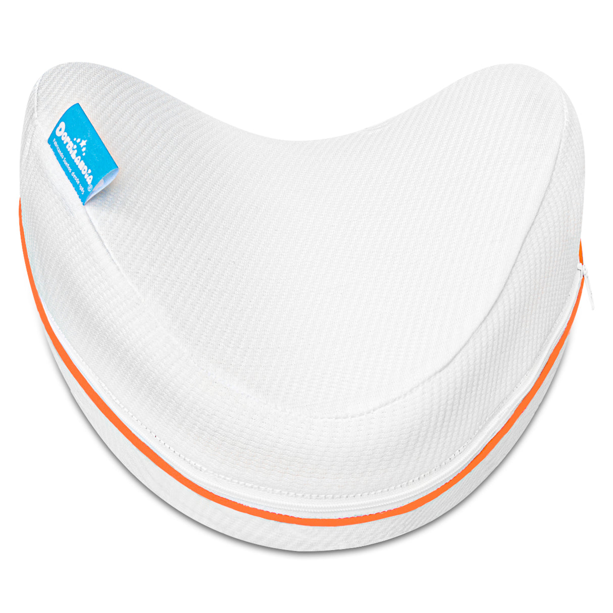 Cojín Para la Entrepierna Blanco y Naranja Ovalado Hipoalergénico - COJINES | Bylmo