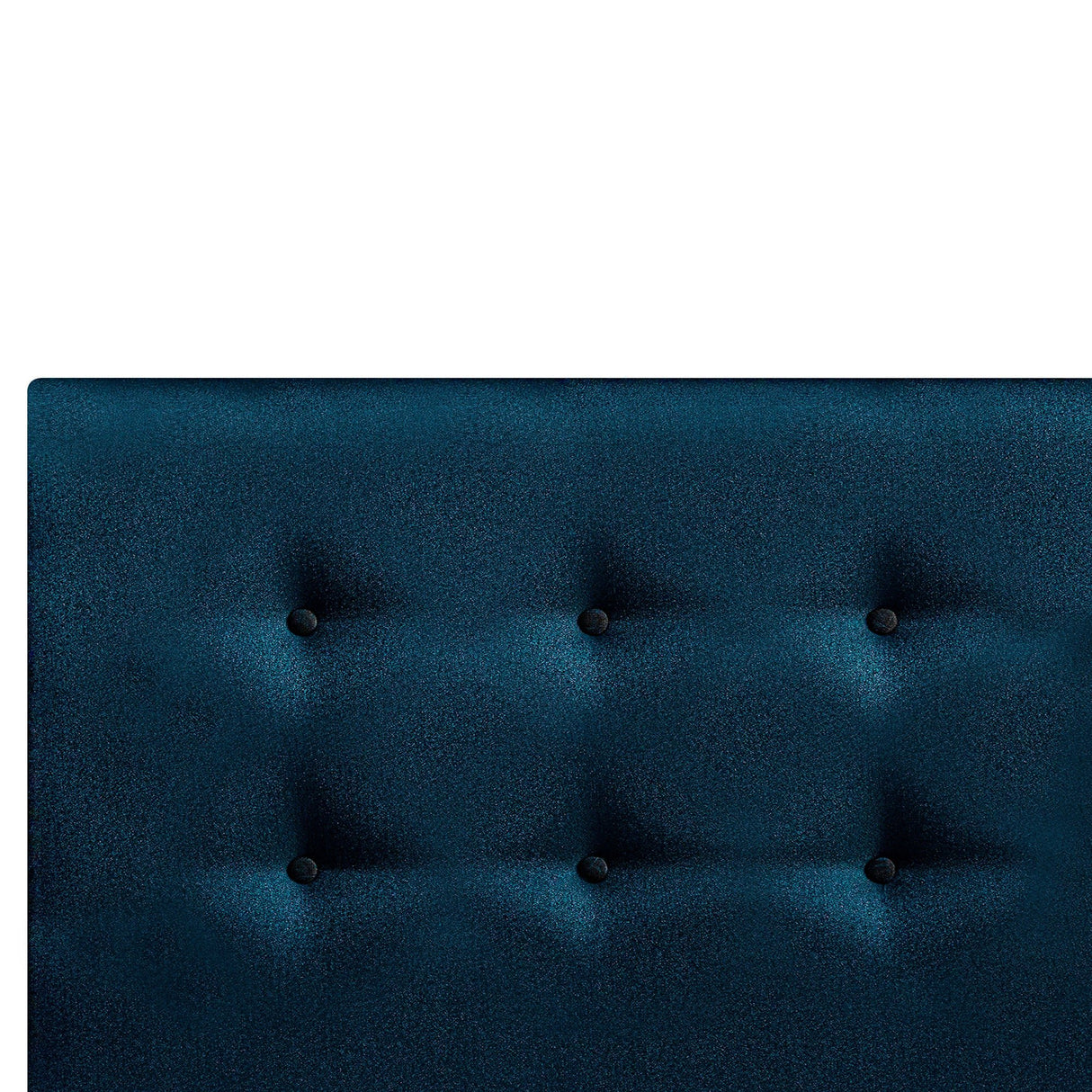 Cabecero Dublín Azul 160x115cm con Acabado Liso para Cama Queen - CABECEROS | Bylmo