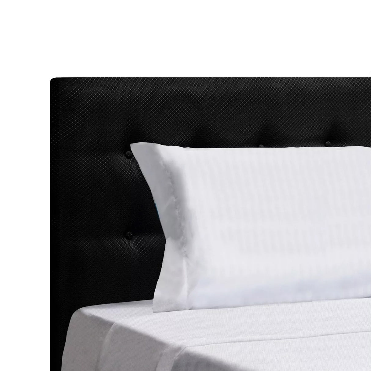 Juego de Sabanas Blanco para Cama Sencilla 100 x 190 Cm Hipoelergénicas y Antiácaros - SABANAS | Bylmo