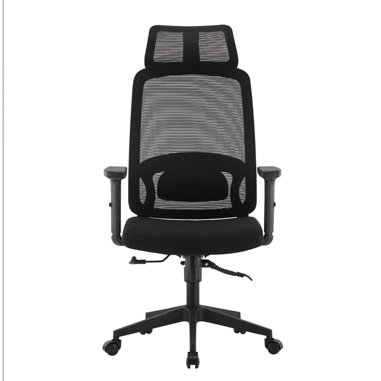 Silla Gerencial Horizonte 3D Negro 48x119cm con Apoya Cabezas - SILLAS DE OFICINA | Bylmo