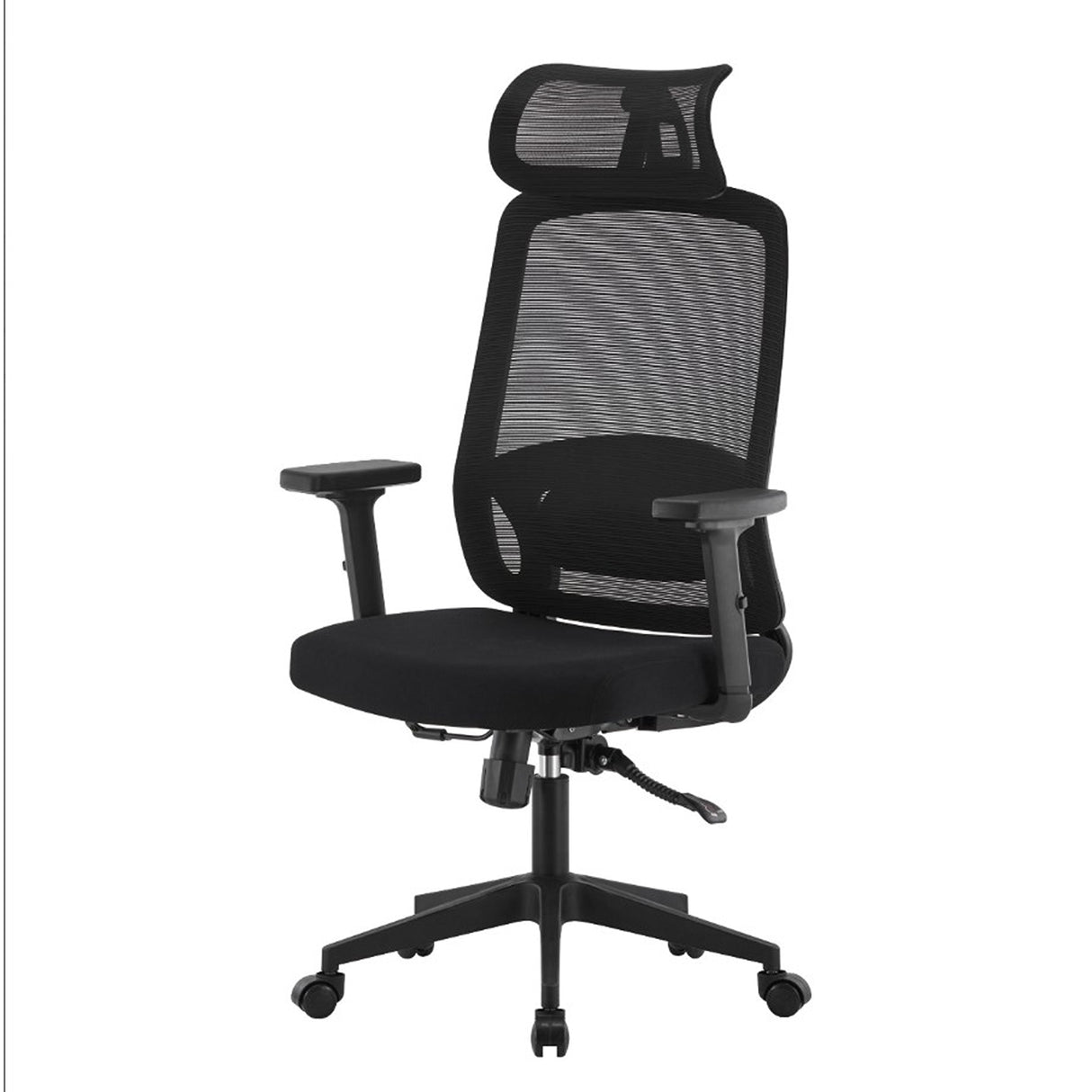 Silla Gerencial Horizonte 3D Negro 48x119cm con Apoya Cabezas - SILLAS DE OFICINA | Bylmo