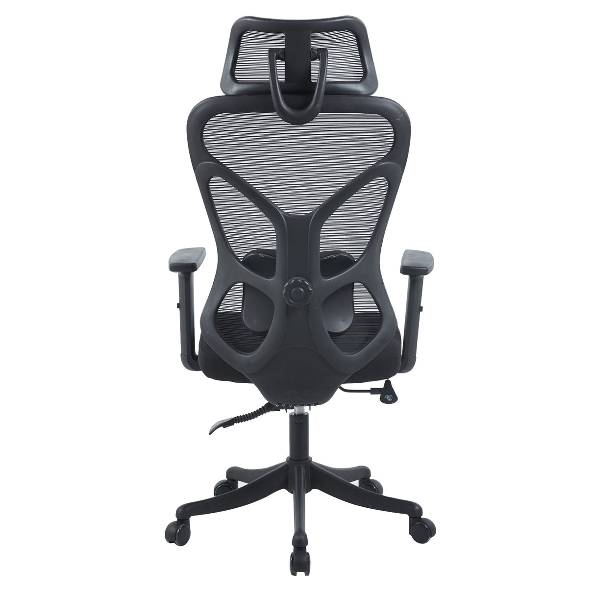 Silla Gerencial Neo 2D Negro 51x117cm con Apoya Cabezas - SILLAS DE OFICINA | Bylmo