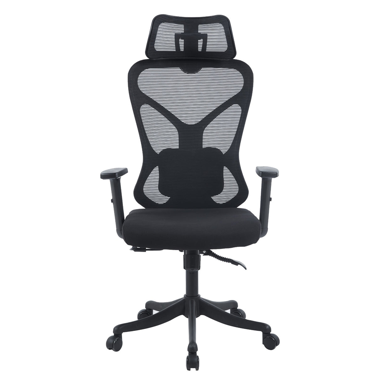 Silla Gerencial Neo 2D Negro 51x117cm con Apoya Cabezas - SILLAS DE OFICINA | Bylmo