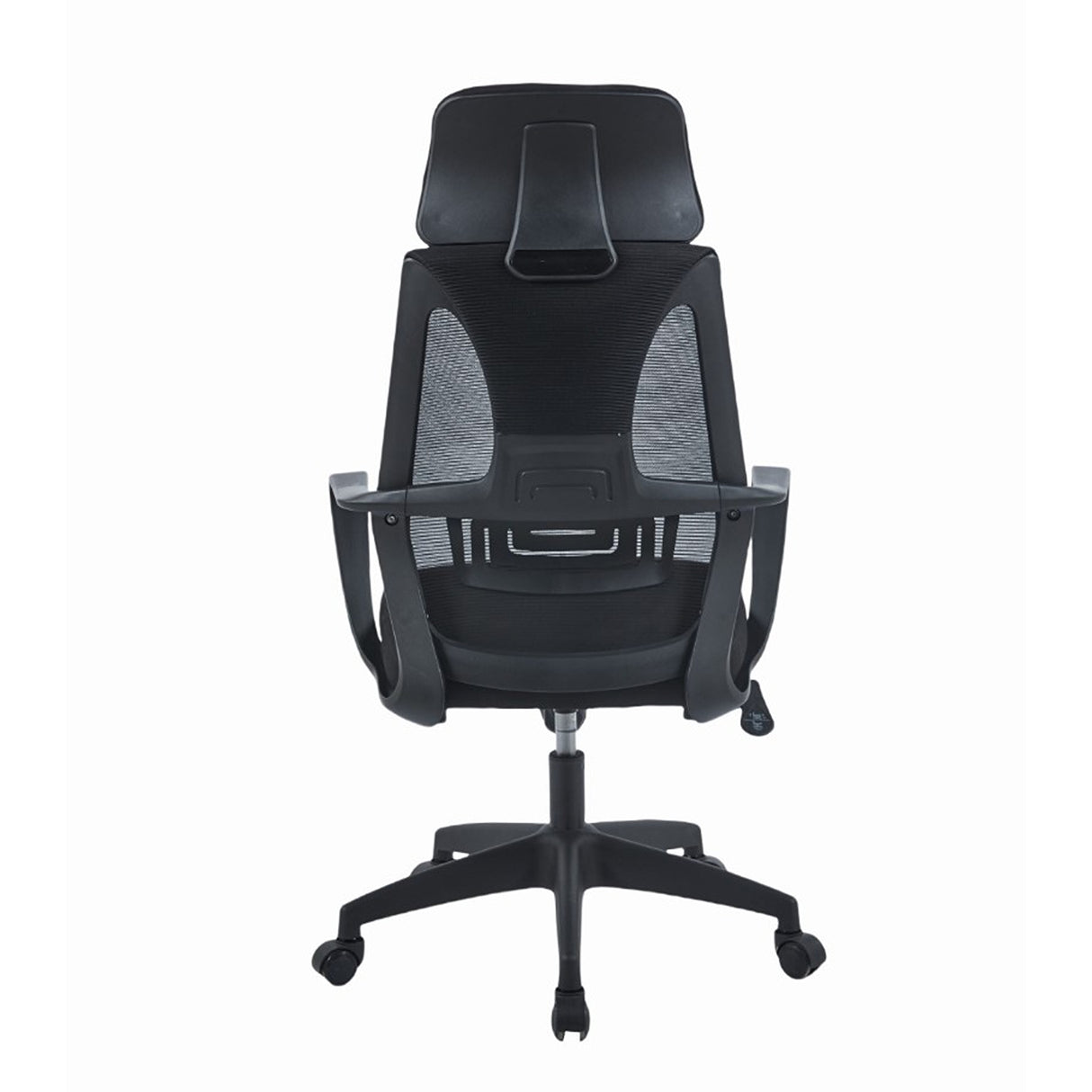 Silla Gerencial Diamante Negro 50x95cm con Apoya Cabezas - SILLAS DE OFICINA | Bylmo