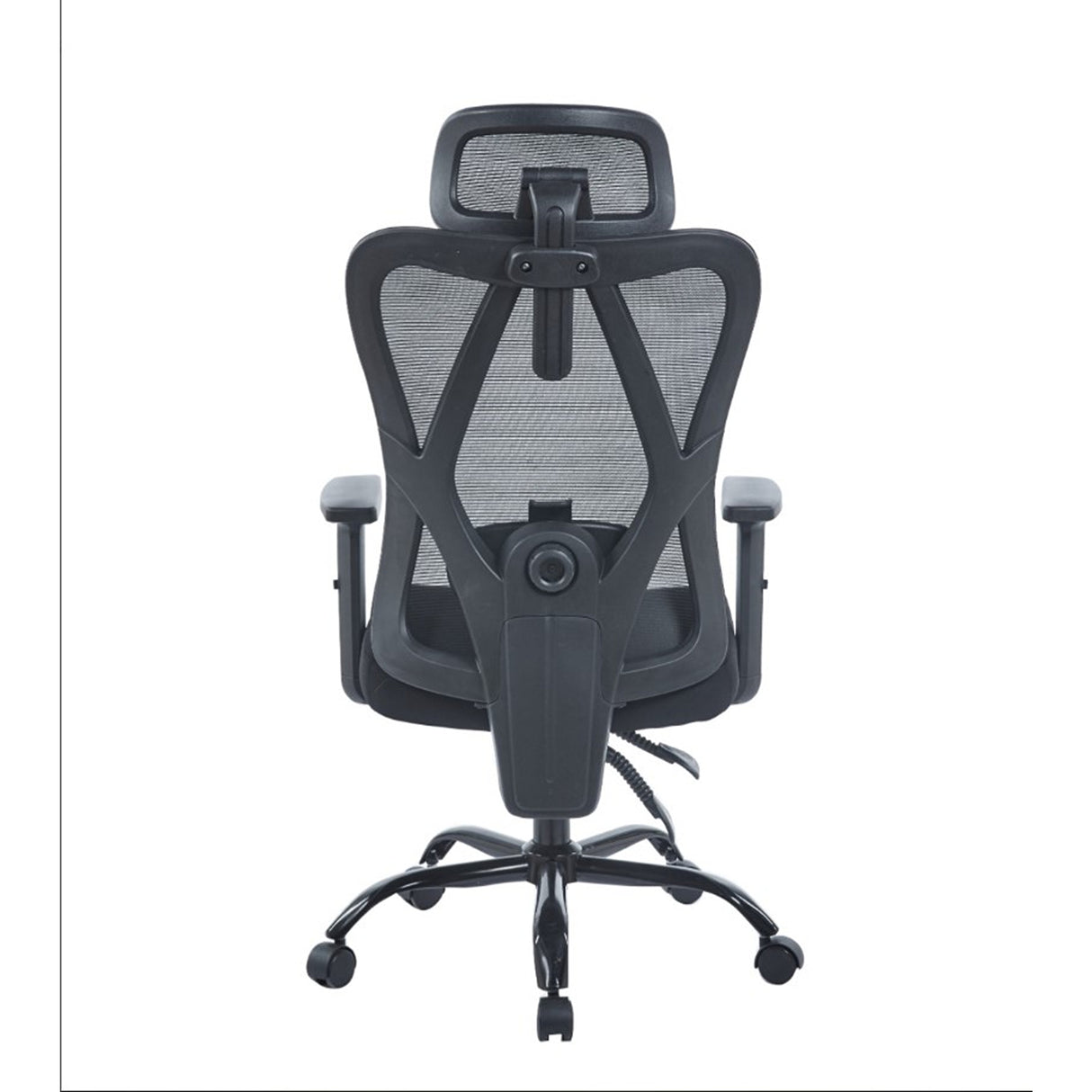 Silla Gerencial Emperatriz Negro 51x117cm con Apoya Cabezas y Soporte Lumbar - SILLAS DE OFICINA | Bylmo