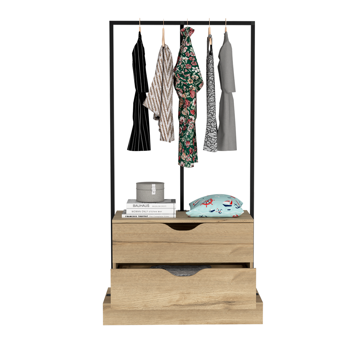 Closet Open Dreams Connect Duna 84x160cm Con Dos Cajones y Sin Puertas - CLOSETS | Bylmo