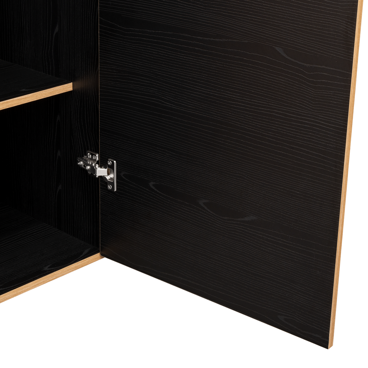 Closet Bariloche Eco Fresno Europeo y Wengue 150.3x177.9cm Con Dos Cajones y Cuatro Puertas - CLOSETS | Bylmo
