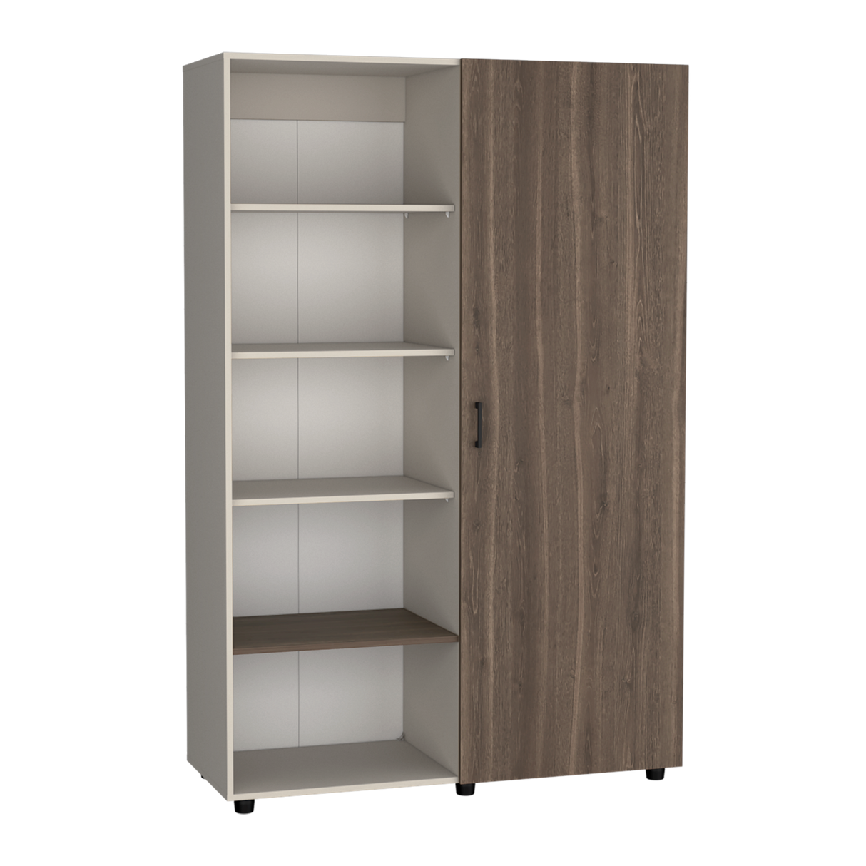 Closet Eco Capri y Milan 120.1x184cm Sin Cajones y Una Puerta - CLOSETS | Bylmo