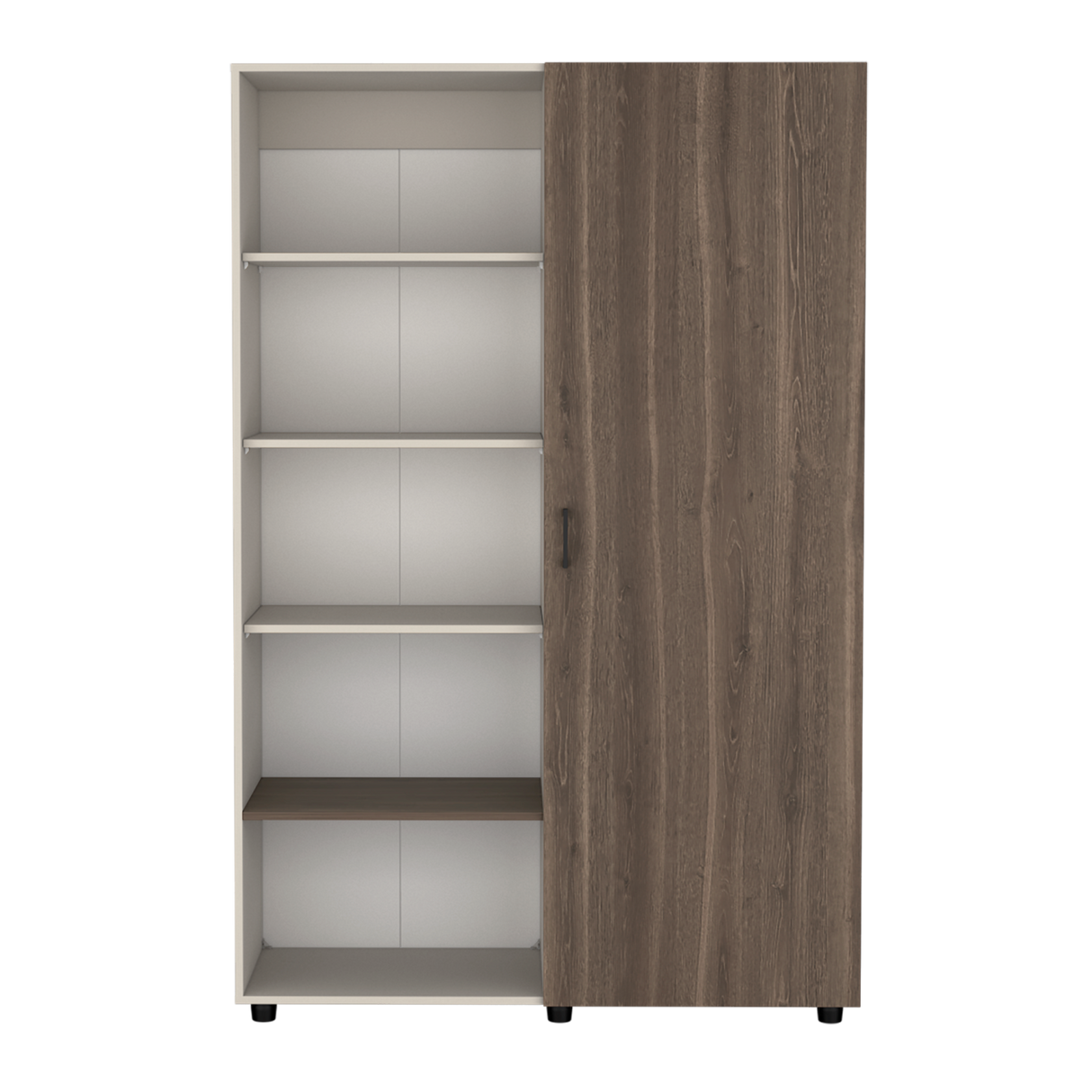 Closet Eco Capri y Milan 120.1x184cm Sin Cajones y Una Puerta - CLOSETS | Bylmo