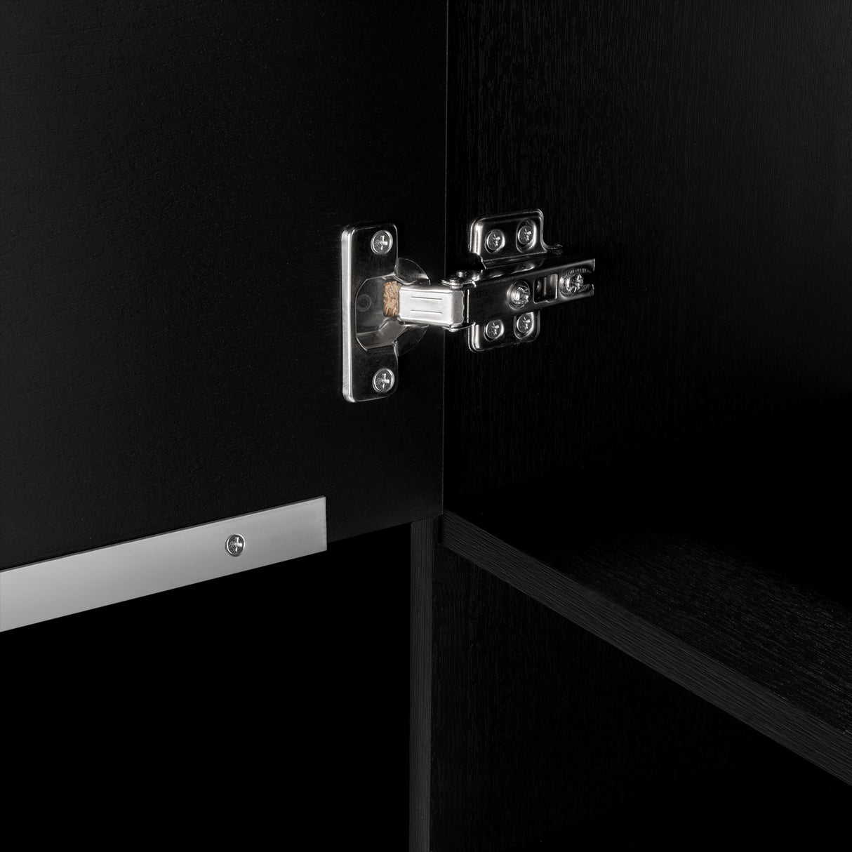 Gabinete de Baño Rectangular Mila Wengue 30x81.7cm Con Tres Entrepaños - GABINETES DE BANHO | Bylmo