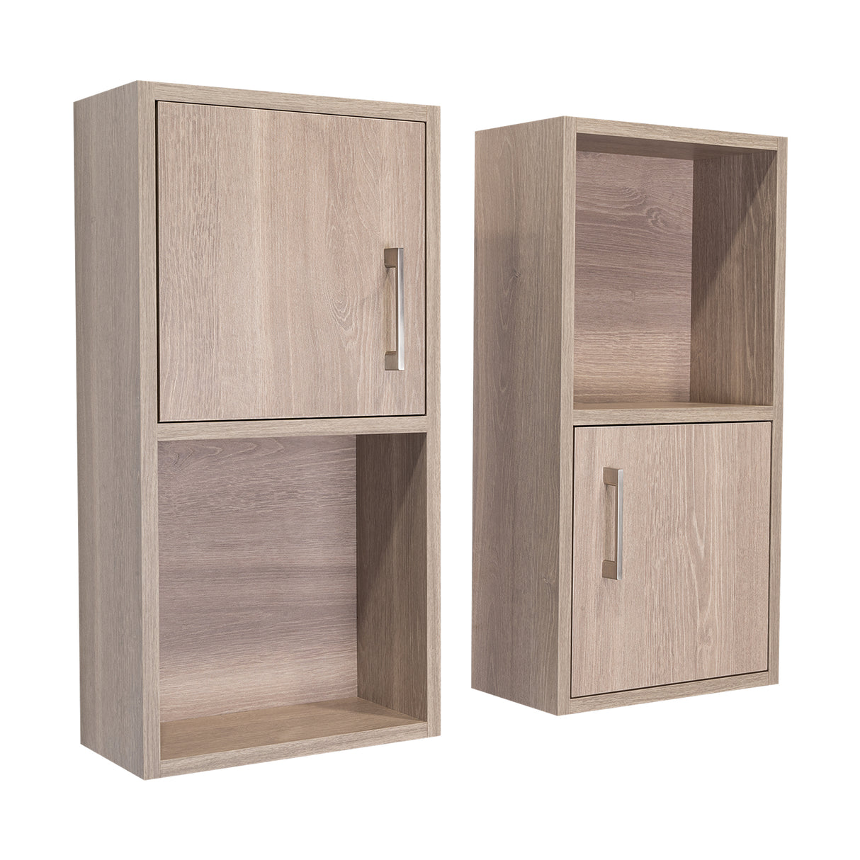 Set x 2 Gabinetes de Baño Rectangular Bath Bardolino 30x60.1cm Con Dos Entrepaños - GABINETES DE BANHO | Bylmo