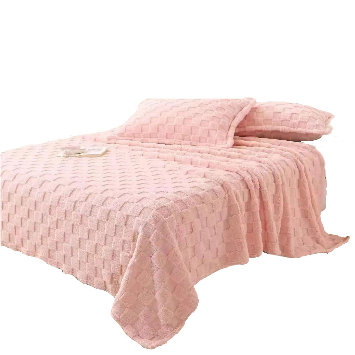 Cobija Ártica Fondo Entero Palo De Rosa 200x230cm Muy Suave y Ligera - COBIJAS Y MANTAS | Bylmo