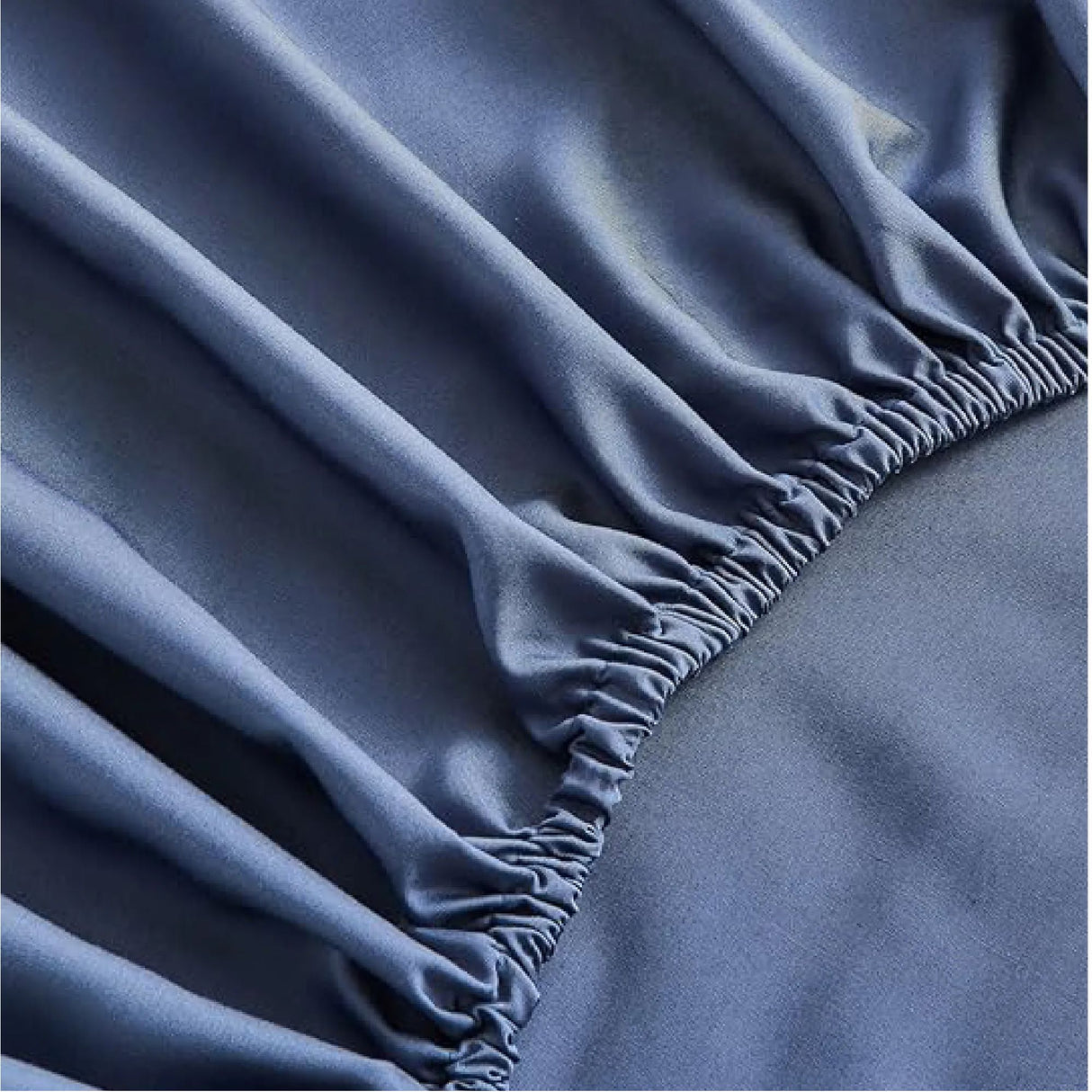 Sabana Bamboo Azul 110x160cm Fondo Entero de 230 Hilos - SABANAS | Bylmo