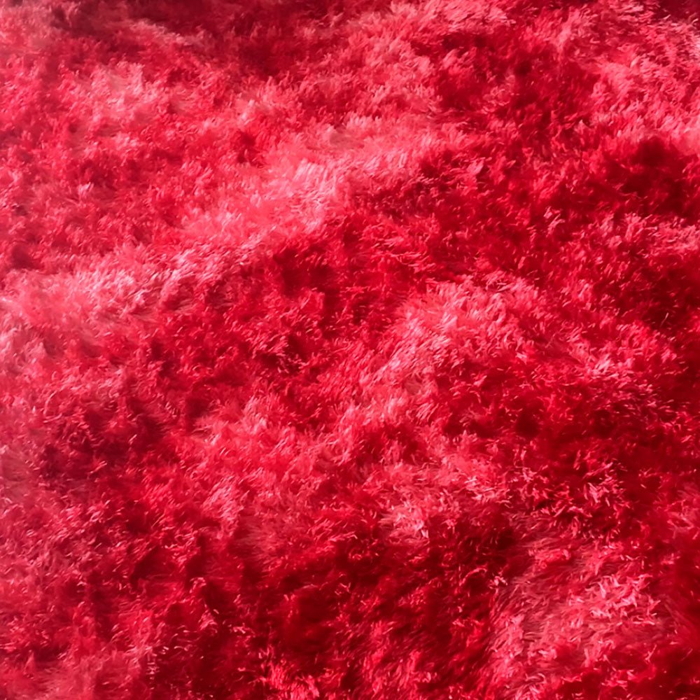 Tapete de Sala Terciopelo Rojo y Blanco 200x150cm Fondo Entero - TAPETES Y ALFOMBRAS | Bylmo