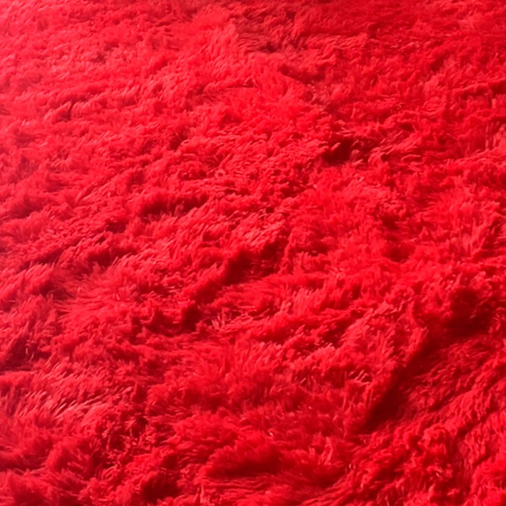 Tapete de Sala Terciopelo Rojo 100x150cm Fondo Entero - TAPETES Y ALFOMBRAS | Bylmo