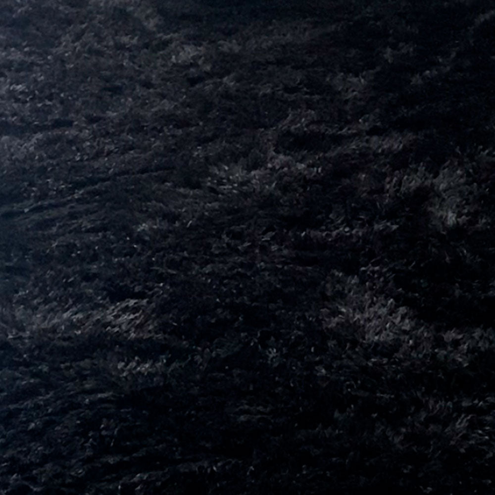 Tapete de Sala Terciopelo Negro 100x150cm Fondo Entero - TAPETES Y ALFOMBRAS | Bylmo