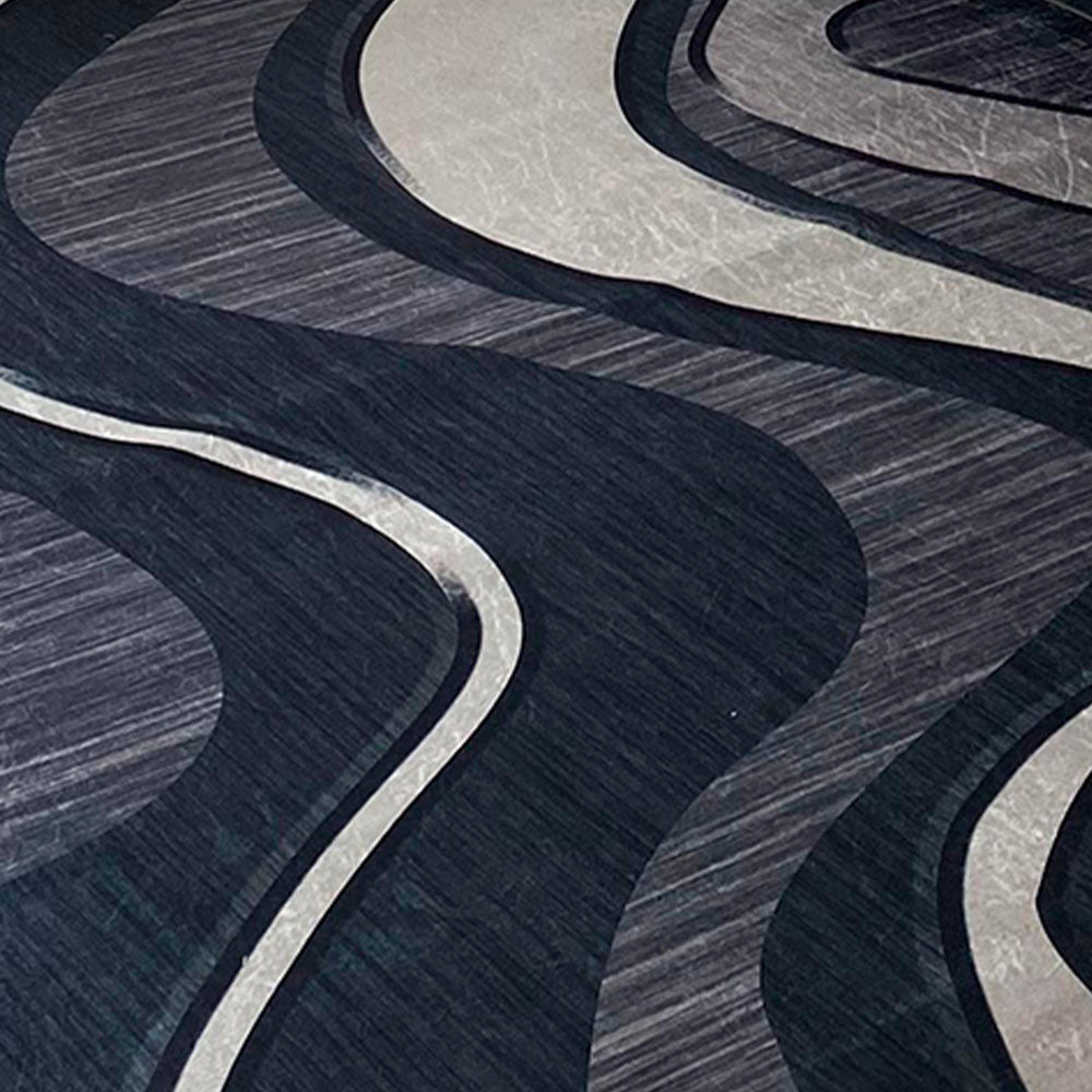 Tapete de Sala Persa Azul 200x150cm de Figuras Abstractas - TAPETES Y ALFOMBRAS | Bylmo