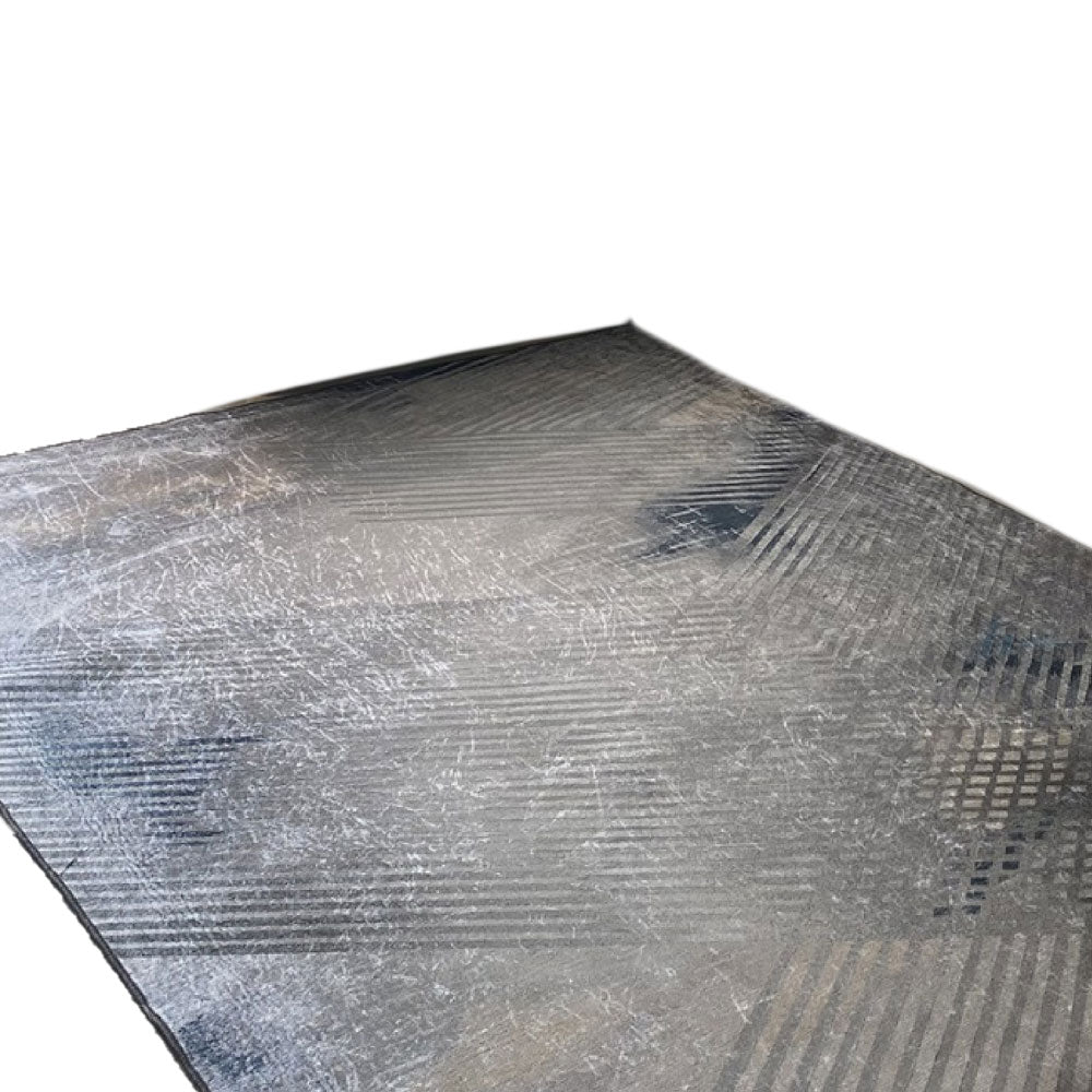 Tapete de Sala Persa Azul 200x150cm de Figuras Geometricas con Textura de Piedra - TAPETES Y ALFOMBRAS | Bylmo