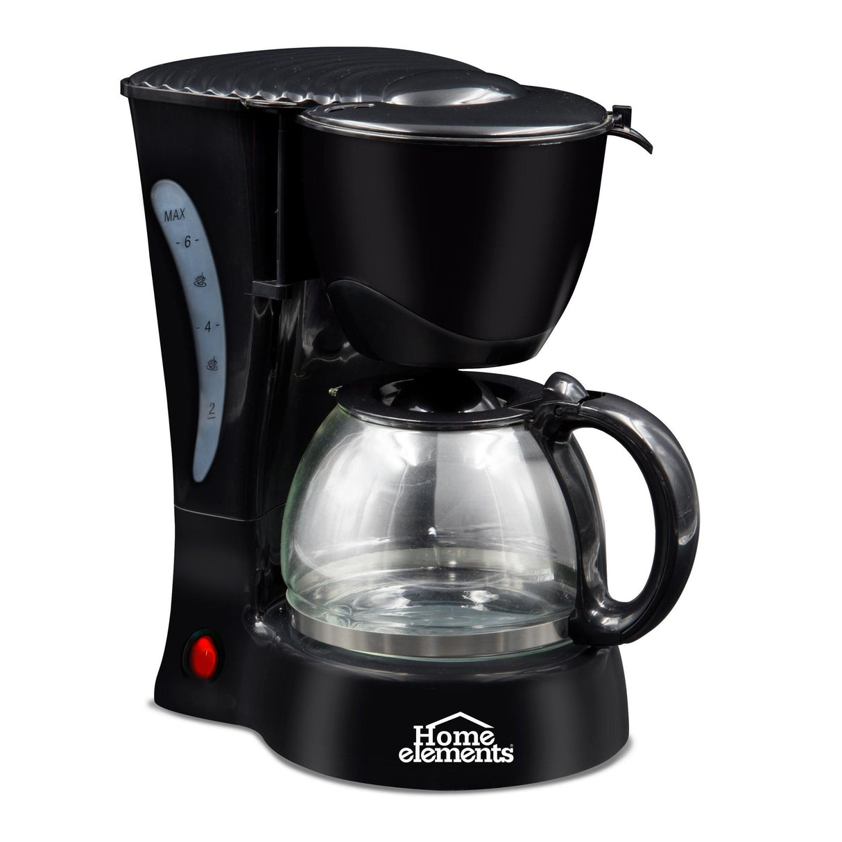 Cafetera Eléctrica Negro 17x24.5cm Con Sistema Antigoteo Para 6 Tazas - CAFETERAS ELECTRICAS | Bylmo