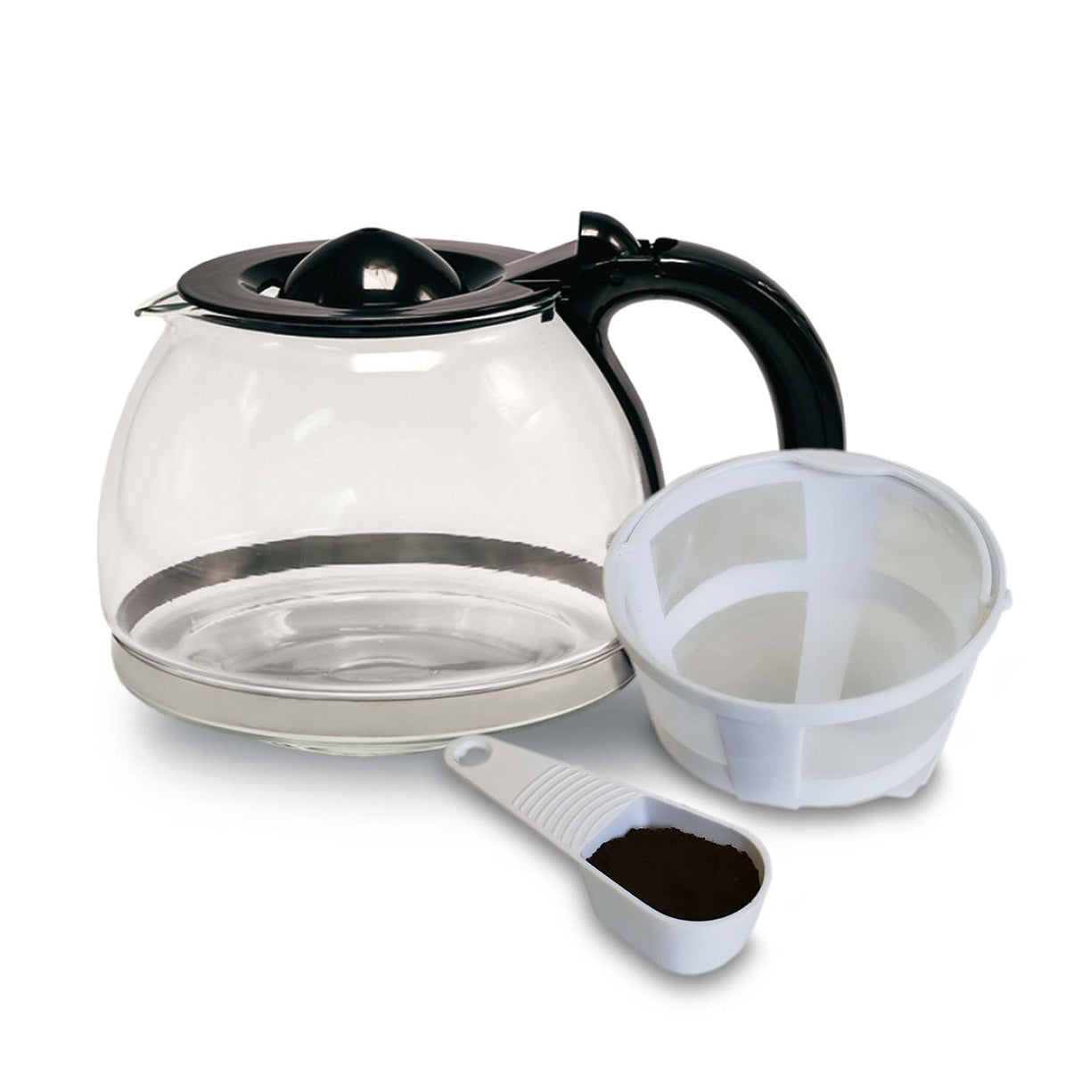 Cafetera Eléctrica Negro 17x24.5cm Con Sistema Antigoteo Para 6 Tazas - CAFETERAS ELECTRICAS | Bylmo