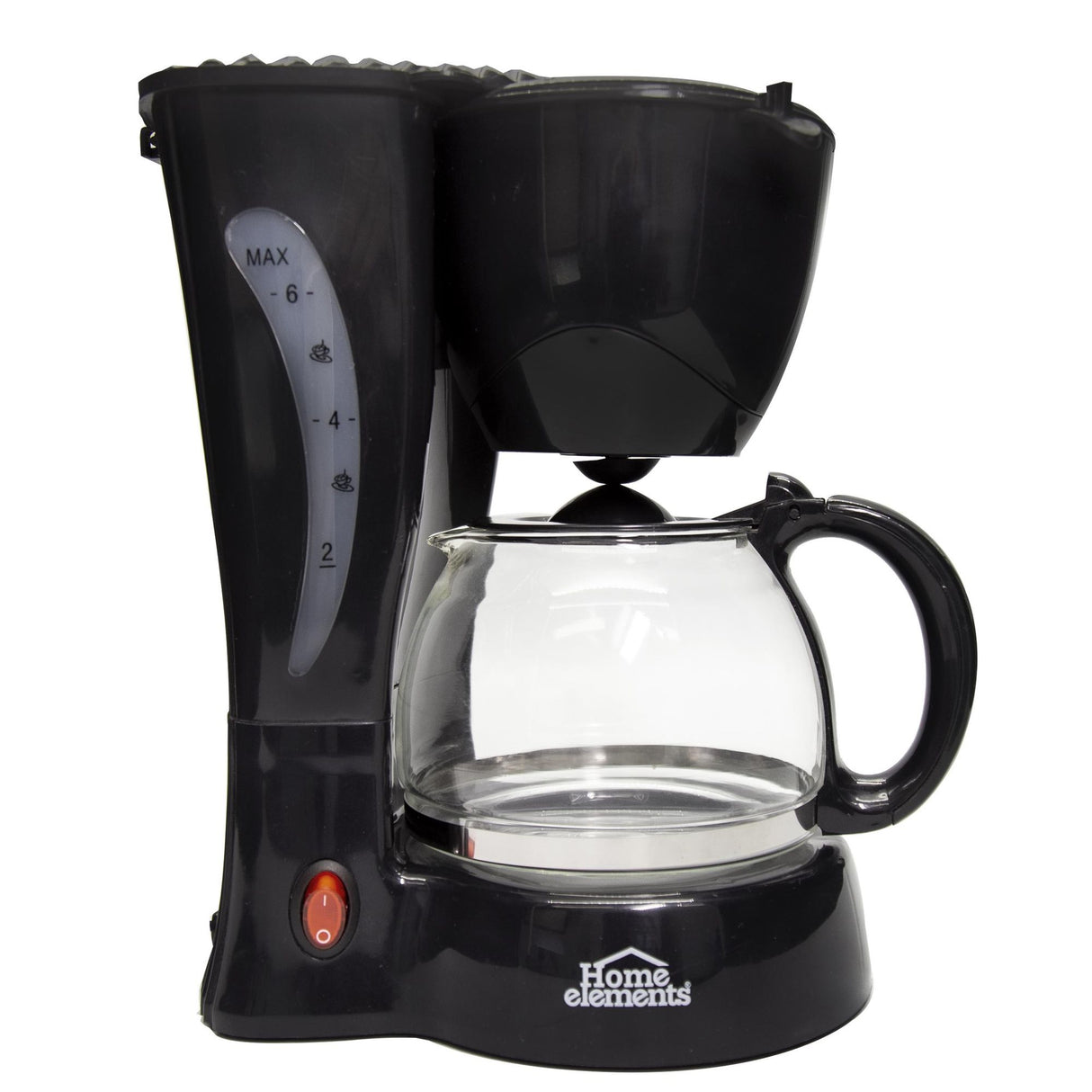 Cafetera Eléctrica Negro 17x24.5cm Con Sistema Antigoteo Para 6 Tazas - CAFETERAS ELECTRICAS | Bylmo