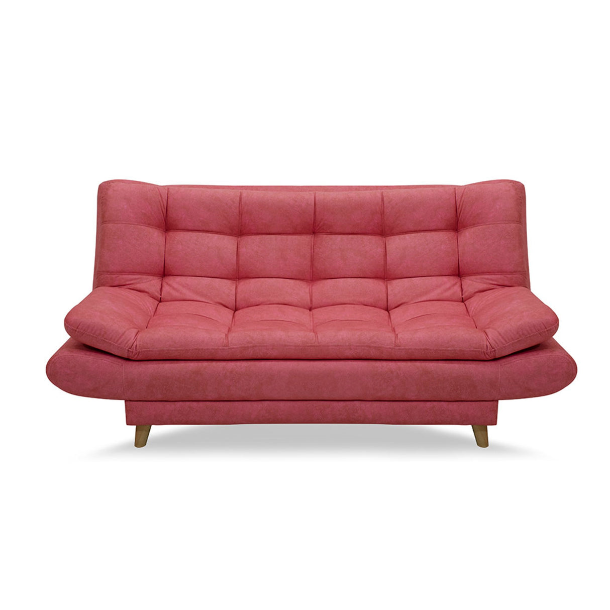 Sofacama Damasco Palo de Rosa 185x40cm De Cuatro Puestos Reclinable - SOFAS Y POLTRONAS | Bylmo