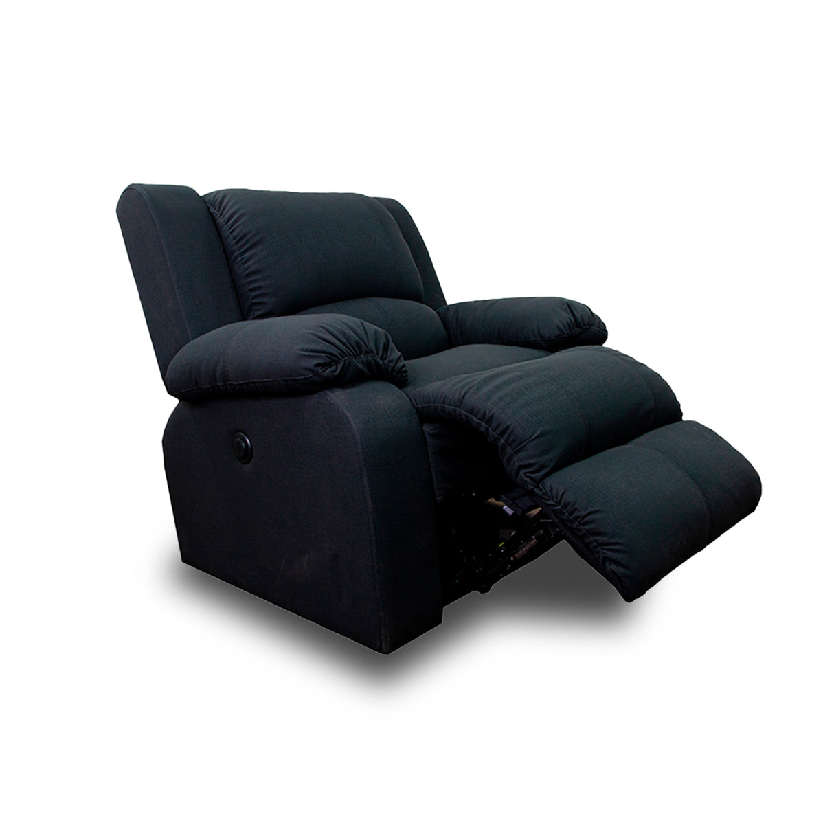 Silla Poltrona Negro 210x56cm De Un Puesto Reclinable - SOFAS Y POLTRONAS | Bylmo