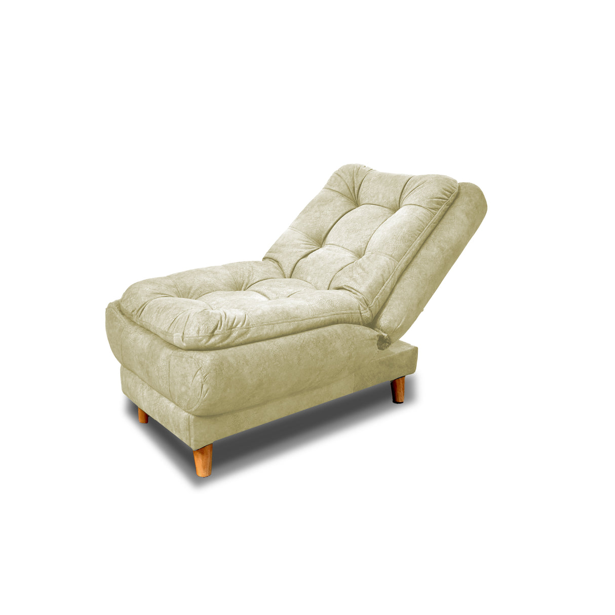 Sala Damasco Beige 150x40cm De Cuatro Puestos Con Sofacama Sillas Auxiliares y Puff - SOFAS Y POLTRONAS | Bylmo