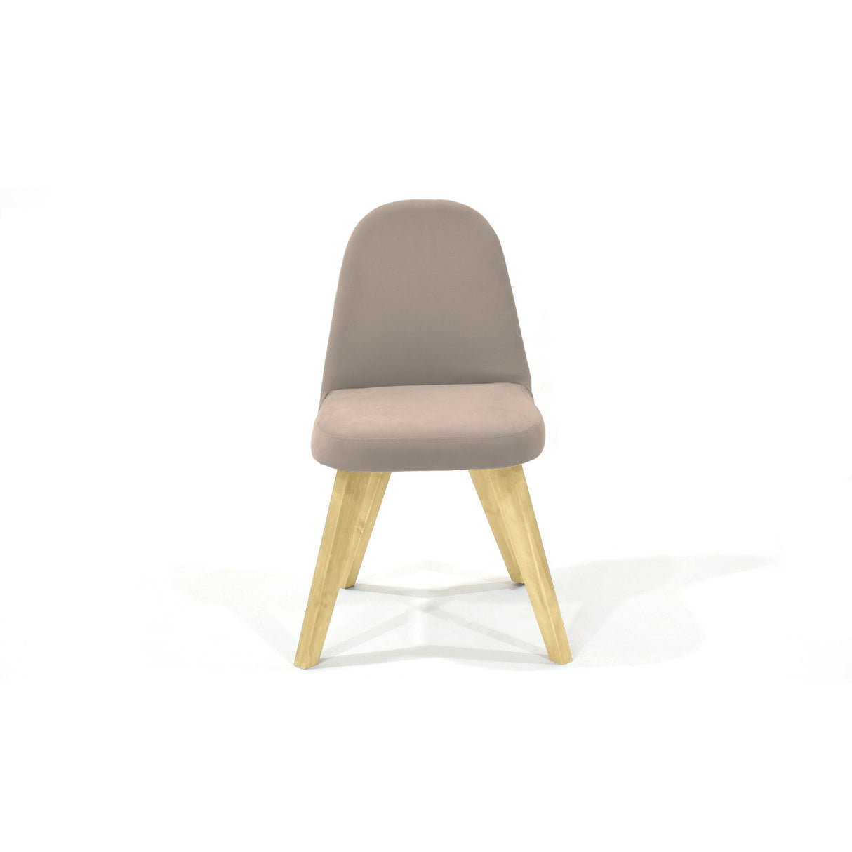 Silla de Comedor Molis Taupe 52x85cm Asiento Cuadradro - SILLAS Y BUTACOS | Bylmo