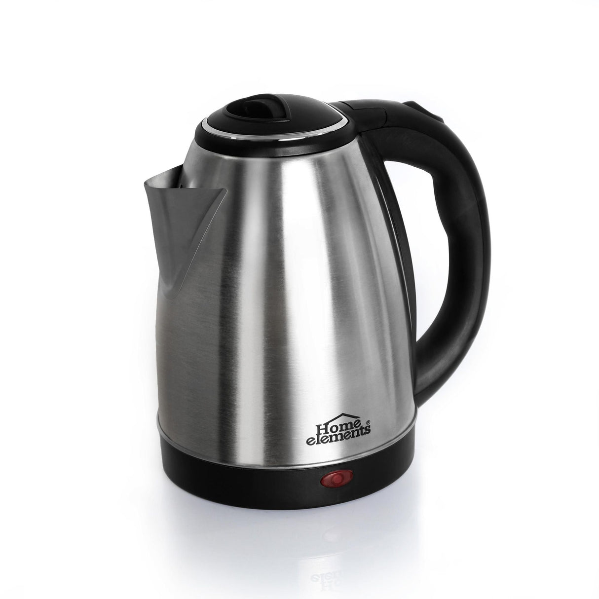 Hervidor Negro y Plateado de Acero Inoxidable 17x24cm Para 1.9 Litros - HERVIDORES | Bylmo