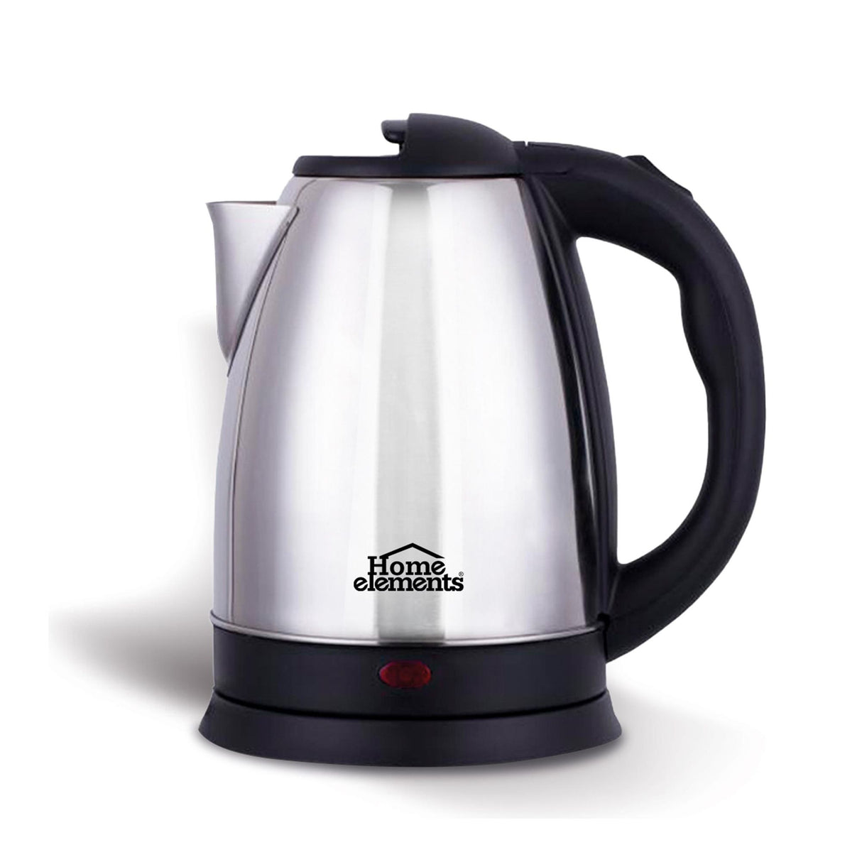 Hervidor Negro y Plateado de Acero Inoxidable 17x24cm Para 1.9 Litros - HERVIDORES | Bylmo