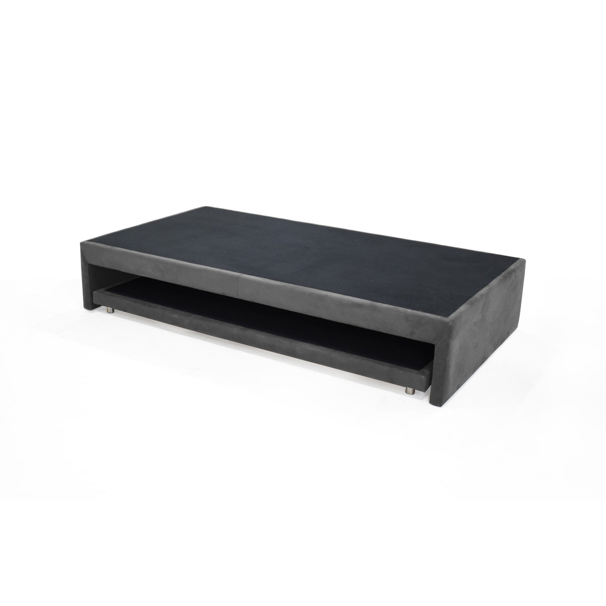 Cama Nido Infantil Suecia Gris y Cromado 105x37cm para Colchón Sencillo 100 X 190 Cm - CAMAS | Bylmo